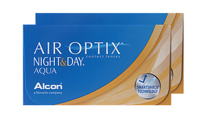 AIR OPTIX® Night & Day Aqua Monatslinsen Sphärisch 6 Stück unisex