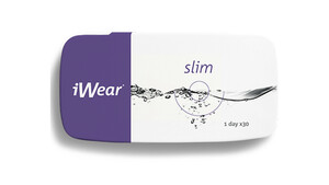 iWear® Slim Tageslinsen Sphärisch 30 Stück unisex