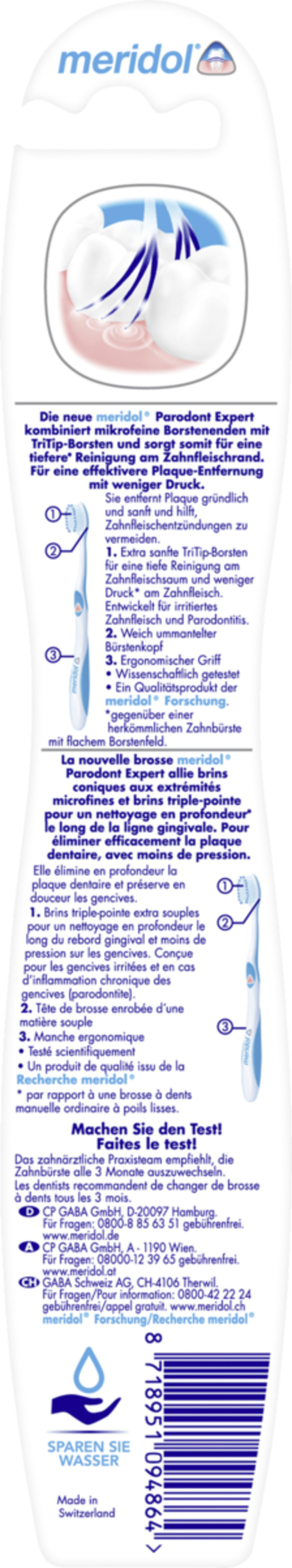 Bild 3 von Meridol Zahnbürste extra sanft