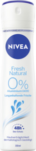NIVEA Deodorant Spray Fresh Natural