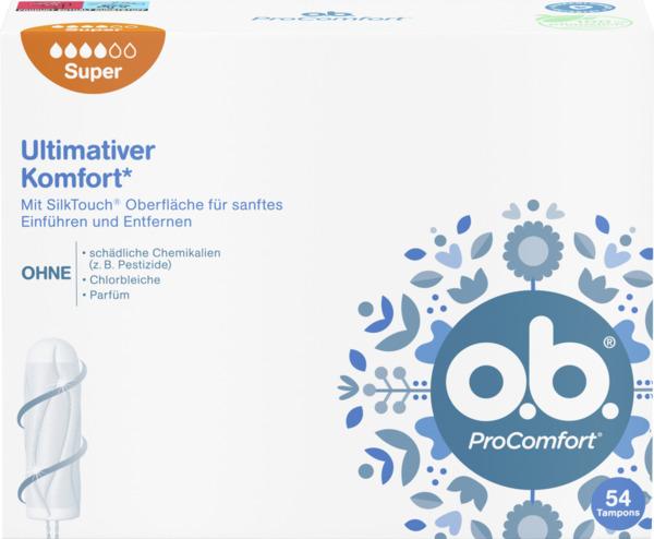 Bild 1 von o.b. ProComfort Tampons Super