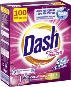 Dash Color Frische Vollwaschmittel Pulver 100 WL
