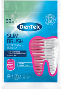 DenTek Essentials Slim Brush Interdental-Bürsten Minze