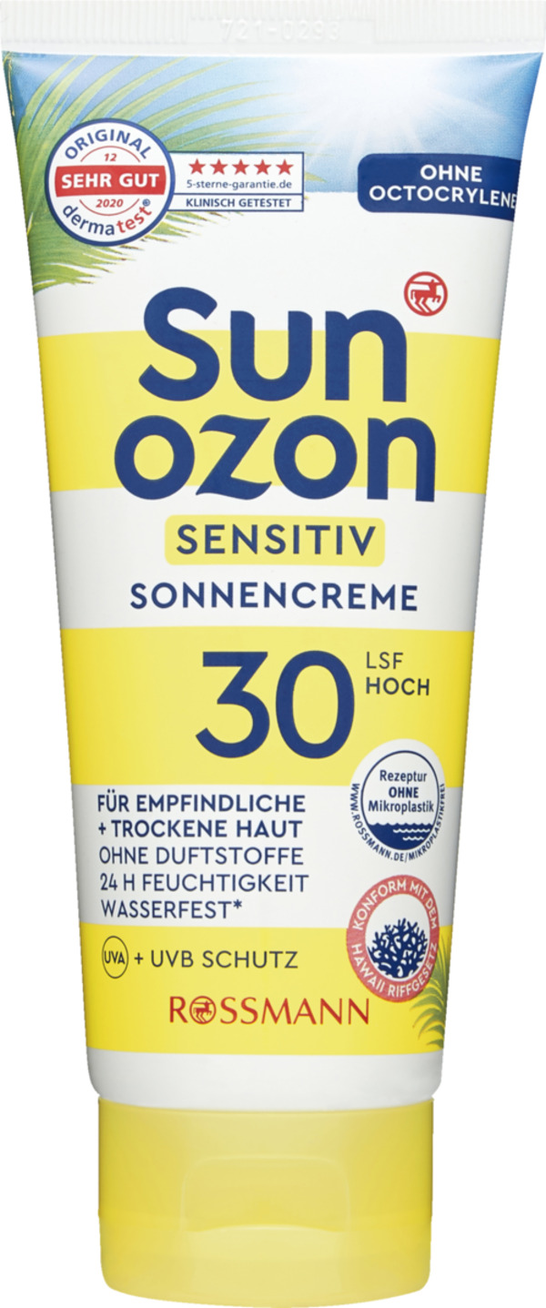 Bild 1 von Sunozon Sensitiv Sonnencreme LSF 30