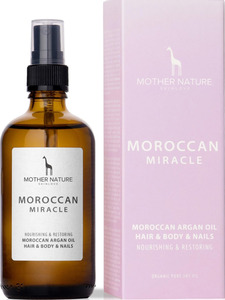 Mother Nature Moroccan Argan Oil Hair, Body & Nails