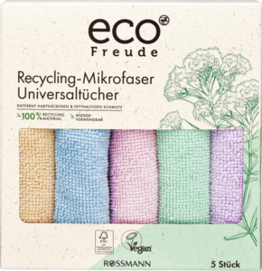 eco Freude Recycling-Mikrofaser Universaltücher