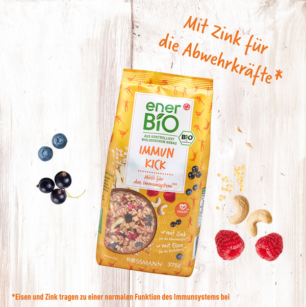 Bild 3 von enerBiO Immun Kick Müsli für das Imunsystem