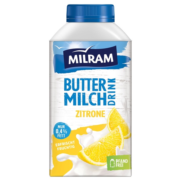 Bild 1 von MILRAM Fruchtbuttermilch 500 g