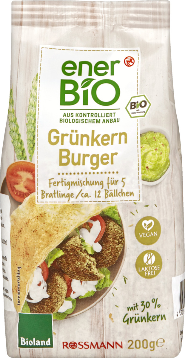 Bild 1 von enerBiO Grünkern Burger