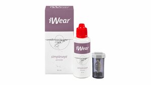 iWear® simplesept Peroxid Pflege Reisepack 60 ml unisex