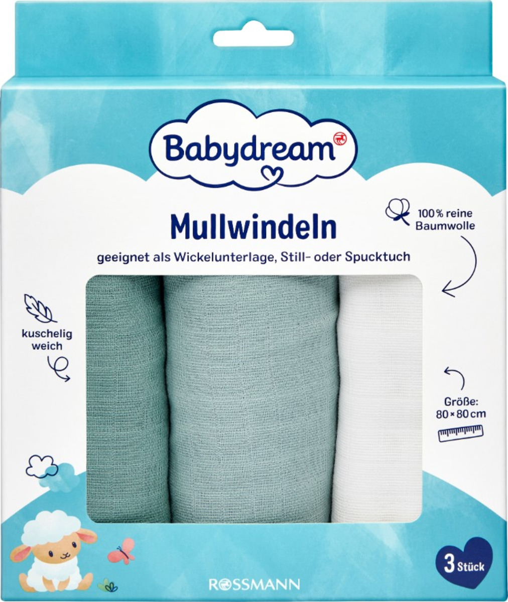 Bild 1 von Babydream Mullwindeln