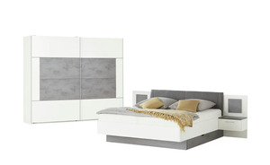 uno Schlafzimmer, 4-teilig  Allegre - weiß - Komplett-Schlafzimmer - Möbel Kraft