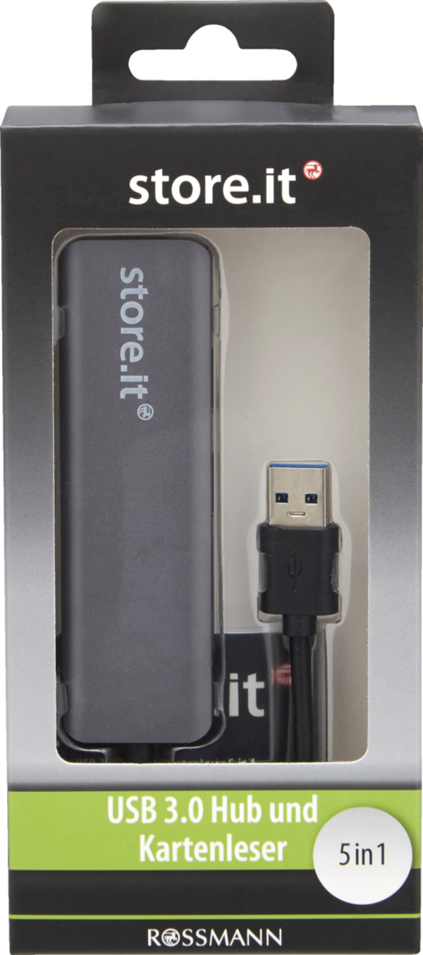 Bild 1 von store.it USB 3.0 Hub & Kartenleser