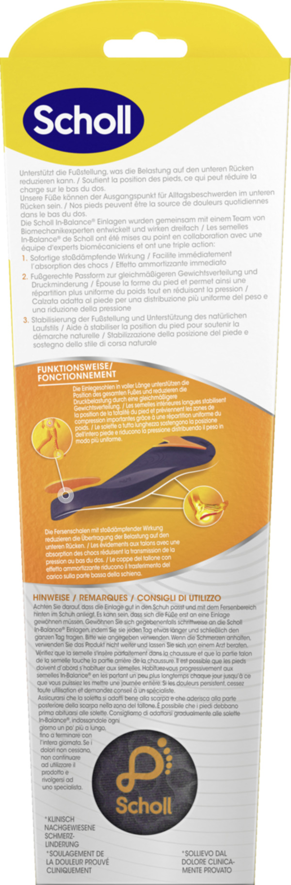 Bild 2 von Scholl In-Balance Einlegesohlen Größe 40-42