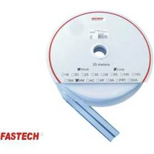 FASTECH® T0401000000325 Klettband zum Aufkleben Hotmelt Haft- und Flauschteil (L x B) 25000 mm x 10 mm Weiß 1 Paar