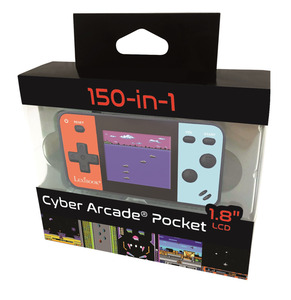 IDEENWELT Lexibook Spielekonsole Cyber Arcade Pocket JL1895