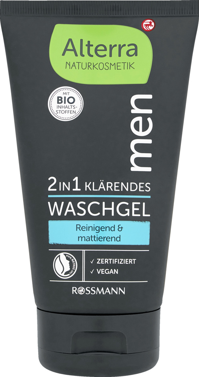 Bild 1 von Alterra NATURKOSMETIK Men 2in1 klärendes Waschgel