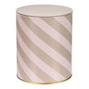 Bild 1 von Keksdose STRIPE ca. D11xH13cm, altrosa