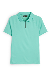 C&A Funktions-Poloshirt, Grün, Größe: S