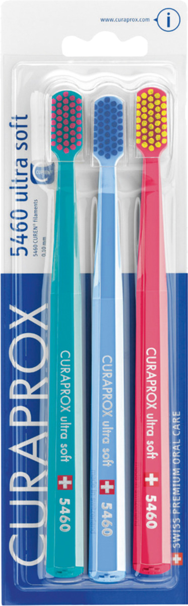 Bild 1 von Curaprox Zahnbürste CS 5460 ultra soft 3er-Pack