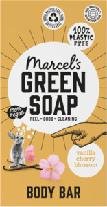 Marcel's Green Soap Feste Duschpflege Vanilla & Cherry Blossom