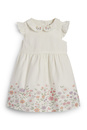 Bild 1 von C&A Blümchen-Baby-Kleid, Weiß, Größe: 62