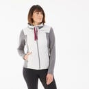 Bild 1 von Hybrid-Sweatshirtjacke Naturwandern NH100 Damen grau