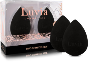 Luvia Cosmetics Make-up Blending Sponge Set-Black
