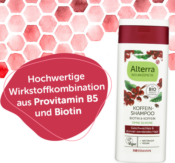 Bild 3 von Alterra Koffein-Shampoo Biotin & Koffein 0.85 EUR/ 100 ml