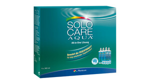 Solocare Aqua®, 4x 360ml All-in-One Pflege Vorteilspack 1440 ml unisex