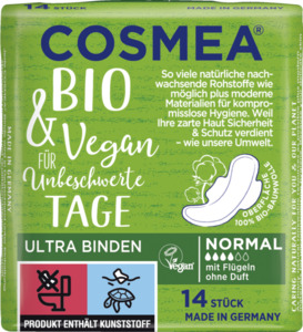 Cosmea Bio-Ultra-Binden Normal mit Flügeln