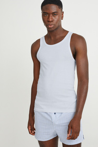 C&A Multipack 3er-Unterhemd-Bio-Baumwolle, Weiß, Größe: S