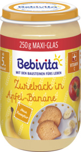 Bebivita Bio Zwieback in Apfel-Banane