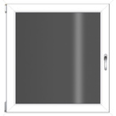 Bild 1 von Wohnraumfenster »3-Scheiben «, Kunststoff, weiß, Glasstärke 32mm