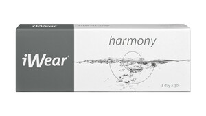 iWear® harmony Tageslinsen Sphärisch 30 Stück unisex