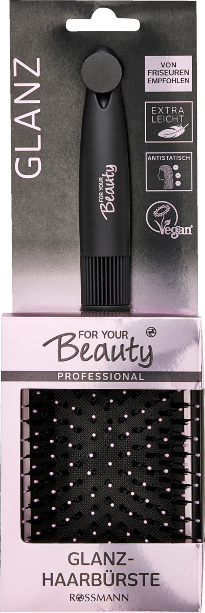 Bild 1 von FOR YOUR Beauty Glanz-Haarbürste