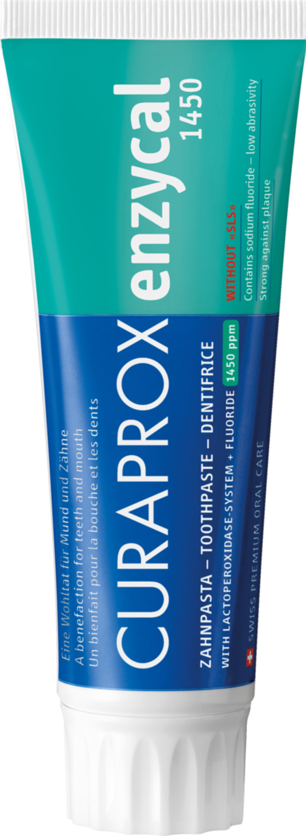 Bild 2 von Curaprox Zahnpasta Enzycal 1450 ppm