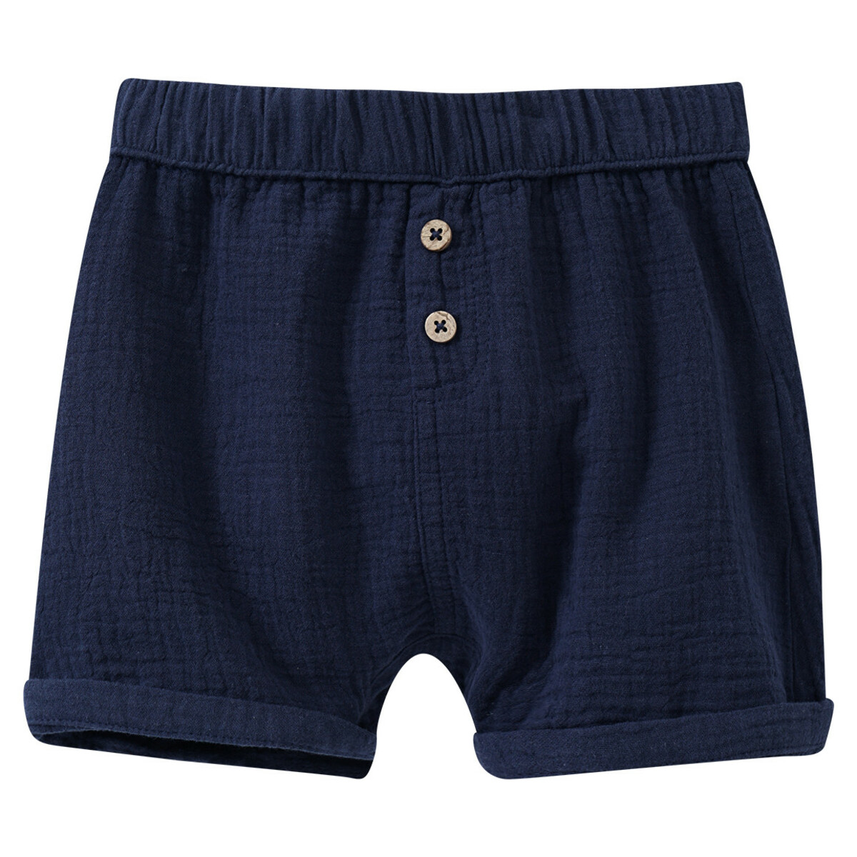 Bild 1 von Baby Shorts aus Musselin DUNKELBLAU