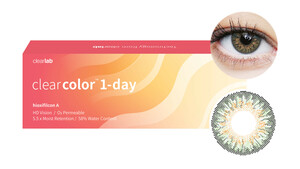 Clearcolor™ 1-Day - Green Farblinsen Sphärisch 10 Stück unisex