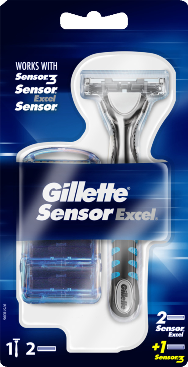 Bild 1 von Gillette Sensor Excel 
            Rasierer