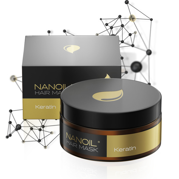 Bild 2 von NANOIL Haarmaske mit Keratin