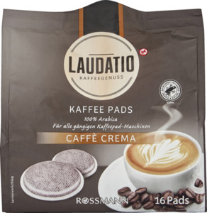 LAUDATIO KAFFEEGENUSS Kaffee Pads Caffè Crema