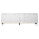 Bild 1 von MID.YOU Sideboard weiß sonoma eiche  Göteborg 57