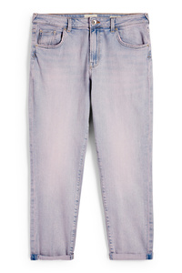 C&A Boyfriend Jeans-Mid Waist-LYCRA®, Rosa, Größe: 40
