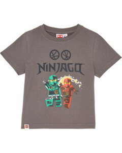 Ninjago T-Shirt, Rundhalsausschnitt, grau