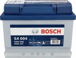Bosch Starterbatterie S4, 60 Ah 540 A