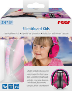 reer SilentGuard Kids Gehörschutz pink