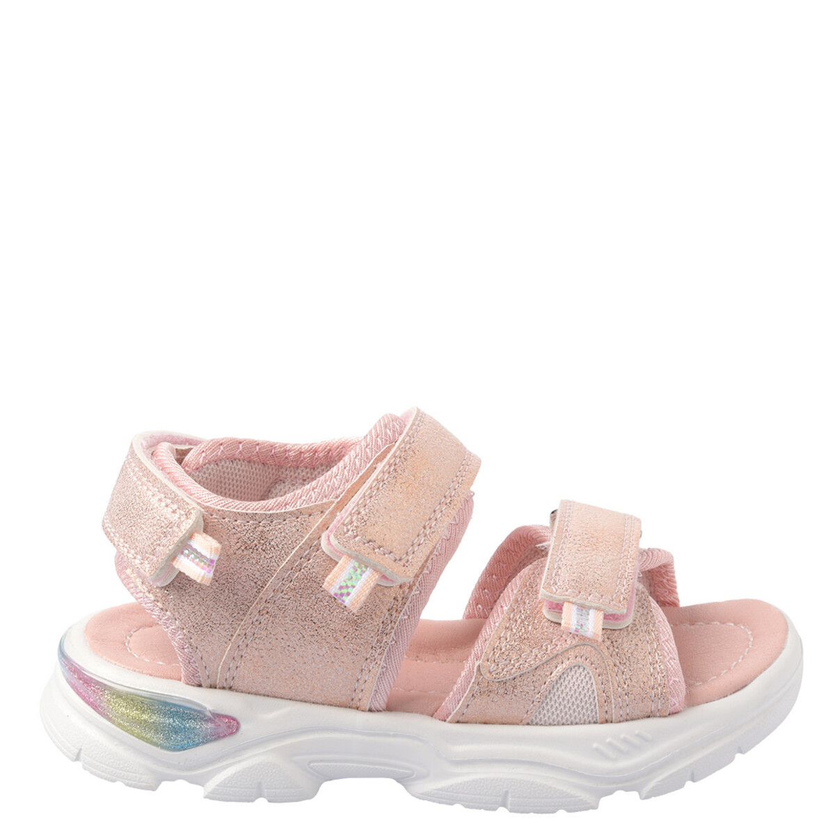 Bild 1 von Mädchen Trekkingsandalen mit Klettverschluss ROSA / WEISS