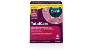 Blink Total Care Twinpack Hartlinsenpflege Vorteilspack 300 ml unisex