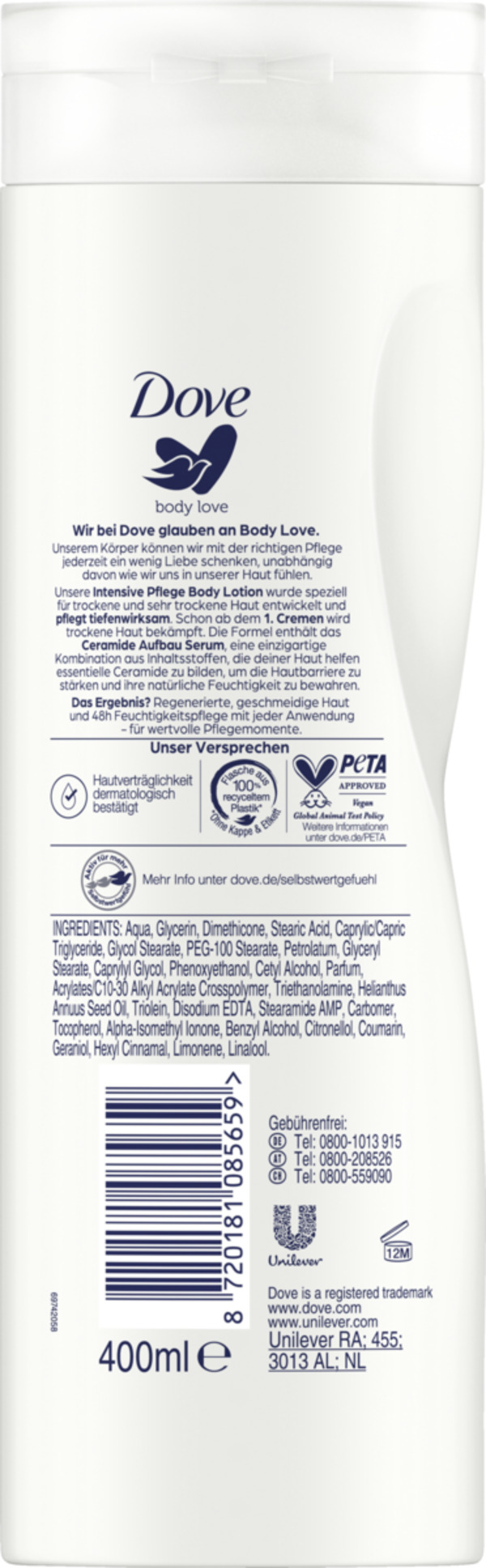 Bild 2 von Dove body love intensive Pflege Body Lotion